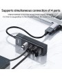 USB Accessories - ESR USB HUB Adapter USB 3.0 Dock Fast Transfer Splitter 4 Ports 4-In-1 USB Extention Data Transfer for PC MacBook Pro