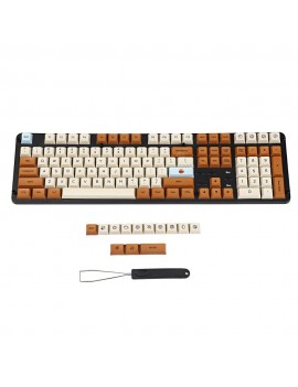 Moon Landing Mars Colony XDA Profile PBT 121 165 Keys Dye Sub Keycap Set Suitable for MX Switches Mechanical Keyboard