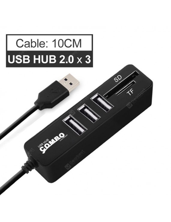 USB Accessories - USB HUB 3.0 Multi USB Splitter 3.0 USB Hab SD TF Card Reader Multiple USB HUB for Computer Laptop