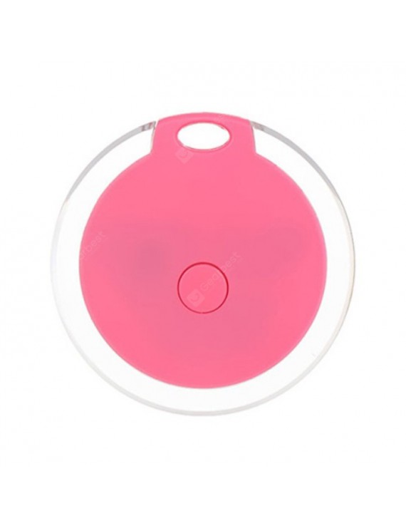 Alarm Systems - Mini GPS Tracker Round Hidden Small Portable Tracking Device Bluetooth Intelligent Anti-lost Device