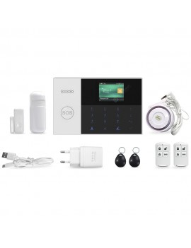 PG-105 WIFI+GSM Dual Network Alarm System Set