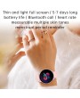 Smart Watches - 2022 New Fashion Bluetooth Call Women Smart Watch Full Screen Touch Waterproof Smart Bracelet Heart Rate Monitor Lady Smartwatch