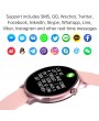 Smart Watches - 2022 New Fashion Bluetooth Call Women Smart Watch Full Screen Touch Waterproof Smart Bracelet Heart Rate Monitor Lady Smartwatch