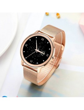 Fashion Women Smart Watch 2022 Full Touch Round Screen Smartwatch for Woman Heart Rate Monitor For Android and IOS