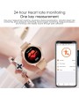 Smart Watches - Fashion Women Smart Watch 2022 Full Touch Round Screen Smartwatch for Woman Heart Rate Monitor For Android and IOS