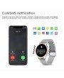 Smart Watches - Fashion Women Smart Watch 2022 Full Touch Round Screen Smartwatch for Woman Heart Rate Monitor For Android and IOS